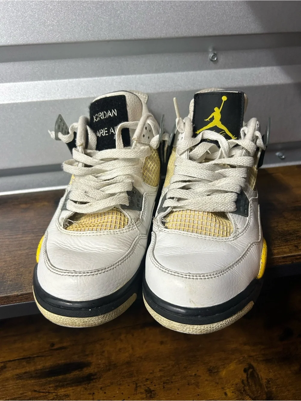 Air Jordan 4 Retro LS Tour Yellow 2006 Size 8